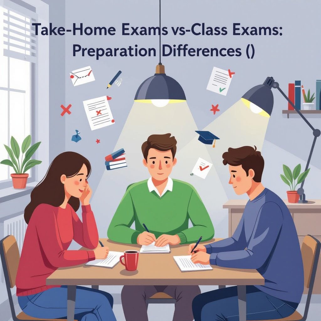 Take-Home Exams vs In-Class Exams: Preparation Differences