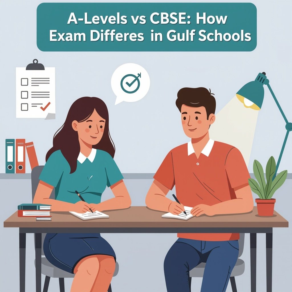A-Levels vs CBSE: How Exam Prep Differs in Gulf Schools