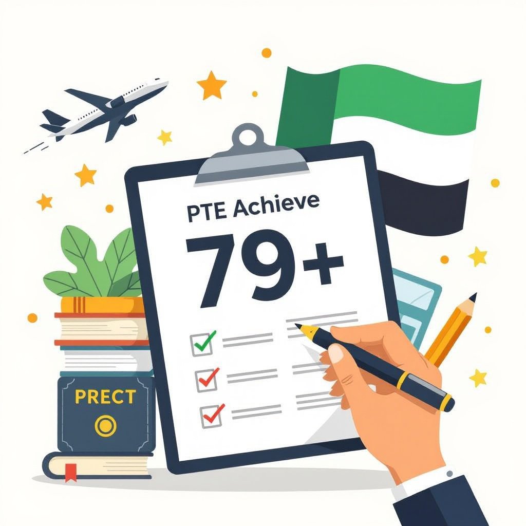 How to Achieve 79+ in PTE Academic: Study Plan for UAE Test Takers