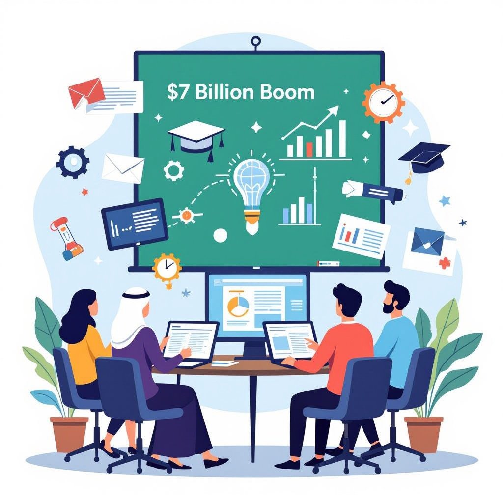 $7 Billion Boom: Why Saudi Arabia’s E-Learning Revolution is a Game-Changer for Students